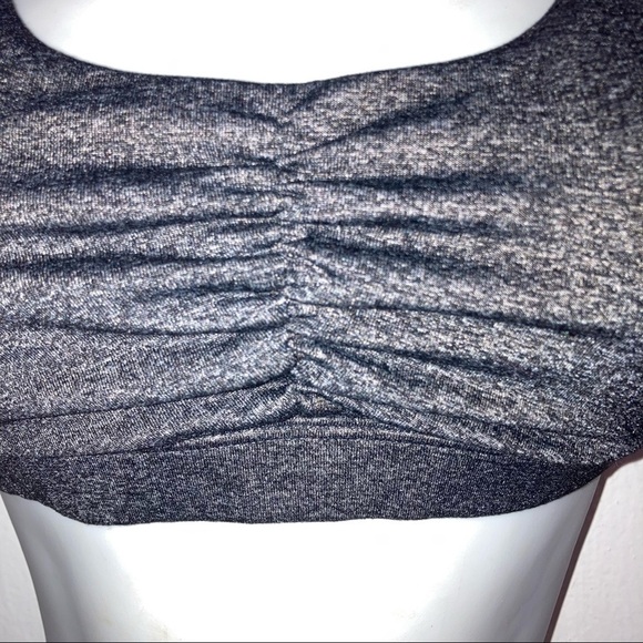 Forever21 Strappy Back Sports Bra S Gray Purple - Picture 3 of 8